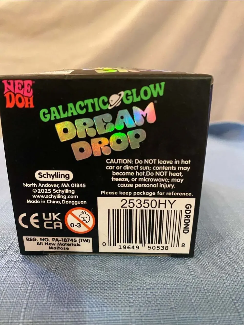 Nee Doh Galactic Glow Dream Drop - Green
